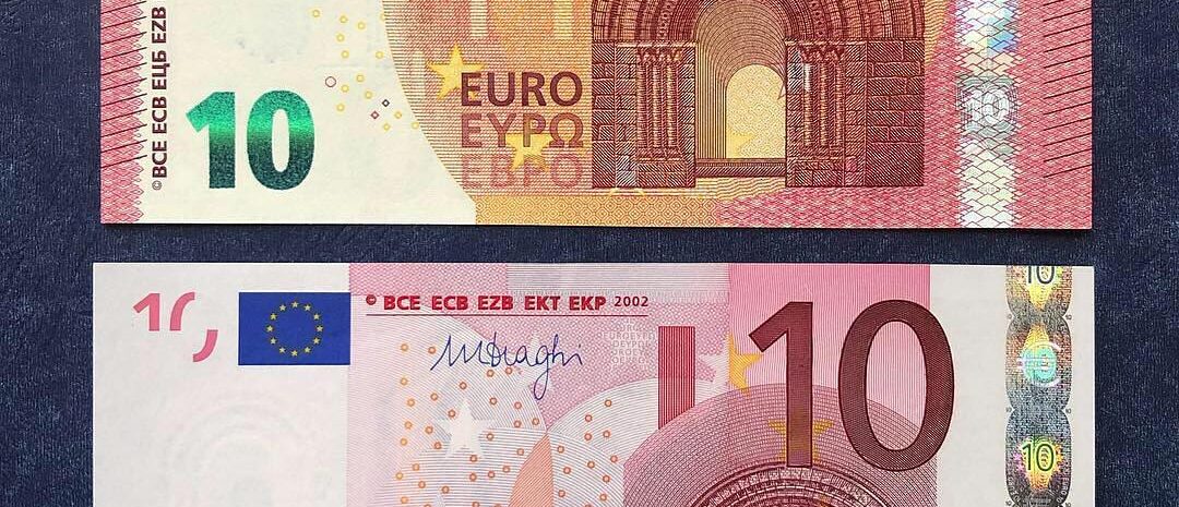 hochwertige Euro-Banknoten